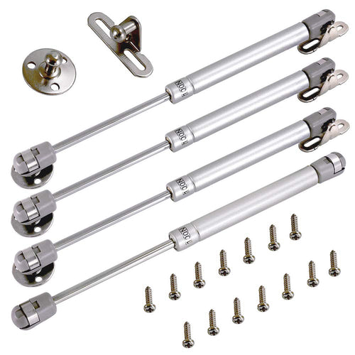 4pz Pistoni Molle a Gas 120N in Lega di Zinco Braccetto 120N-4pz - Ilgrandebazar