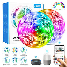 Carica l'immagine nel visualizzatore di Gallery, [NEW] Aerb 10M Smart WIFI LED Striscia, 16 Milioni Colori, Dimmerabile,...