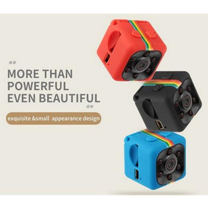 Mini telecamera SQ11 HD,Sansnail con visione notturna e risoluzione Nero - Ilgrandebazar