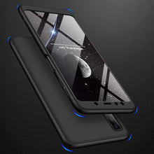 Carica l&#39;immagine nel visualizzatore di Gallery, cmdkd Samsung Galaxy A7 2018 Cover, Custodia Skin 3 in 1 Ultra Sottile Nero