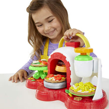 Carica l'immagine nel visualizzatore di Gallery, Hasbro Play-Doh Play-Doh-La Pizzeria (playset con 5 vasetti di pasta da modellare), Multicolore, E4576EU4