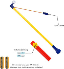 Carica l'immagine nel visualizzatore di Gallery, Nahsaria - 4 lanterne con LED, elettriche, per feste di compleanno per bambini, feste, asili, feste in costume, Halloween, Natale e molto altro
