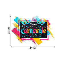 Carica l&#39;immagine nel visualizzatore di Gallery, kina CRC0004 Vetrofania Carnevale 100% Riutilizzabile Decorazioni per... - Ilgrandebazar