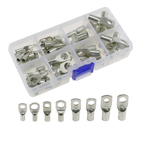60 pezzi bullone foro terminali in rame capicorda crimp anello... - Ilgrandebazar