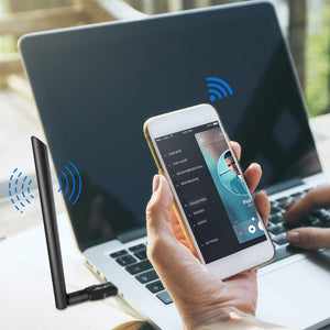 Adattatore Antenna WiFi USB 1200 Mbps LOFTER Wi-Fi - Ilgrandebazar