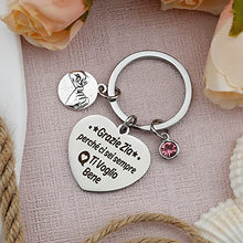 Carica l'immagine nel visualizzatore di Gallery, Portachiavi Zia Regalo Zia Compleanno Regali per Zia Compleanno Regalo Zia Natale Regalo di Compleanno per Zia Regalo Laurea Zia Regalo Festa Zia Regalo Natale Zia Regalo Festa Della Mamma
