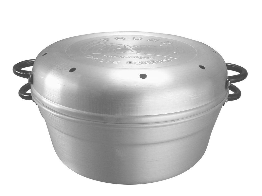 PARDINI Forno Versilia, Alluminio, Grigio, 30x26x16 cm cm, Grigio - Ilgrandebazar