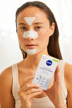 Carica l'immagine nel visualizzatore di Gallery, Nivea, Clear-Up Strips viso, per la rimozione di punti neri e impurità, 6 pz, 4 x naso e 2 x fronte [Tedesco]