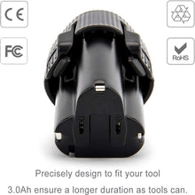 Carica l&#39;immagine nel visualizzatore di Gallery, 2 X Dosctt 3000mAh Batteria Sostituzione per Makita BL1013 10,8V 3,0Ah - Ilgrandebazar