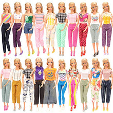 Carica l&#39;immagine nel visualizzatore di Gallery, Miunana 20 Pezzi: 10 PCS Abiti Vestiti Gonne 10 + 10 Pcs Scarpe - Ilgrandebazar