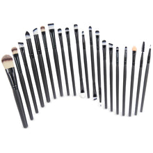 Carica l&#39;immagine nel visualizzatore di Gallery, EmaxDesign 20 pezzi-Set di pennelli professionali per trucco, volto ombretti... - Ilgrandebazar