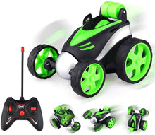 Carica l'immagine nel visualizzatore di Gallery, Baztoy Motociclette Telecomandata, Giocattoli per Bambini 3 4 5 6 7 8 Anni Mini Auto Radiocomandata 360°Rotazione Macchinina Elettrica Regali Ragazzi Ragazze Giochi Interno Esterno Giardino