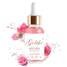 Carica l'immagine nel visualizzatore di Gallery, Gelike Olio Cuticole Unghie Jojoba Organica Essenziale Olio Vitamina E vitamina B Mix Oil Unghie Riparare Trattamenti Cuticola Incrinata Secca Lenire Idratare Idratante Unghie secche Oli 15ml (Rosa)