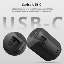 Carica l'immagine nel visualizzatore di Gallery, Tronsmart T6 Mini Cassa Bluetooth 15W, 24 Ore Riproduzione, Audio Stereo TWS 360°, IPX6 Impermeabile, Altoparlante Wireless Portatile 5.0, Supporto Scheda di Memoria USB 64G e Assistente Vocale