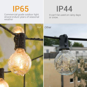 Elegear Catena Luminosa Esterno 30+3 Filo Luci Catene Luminose - Ilgrandebazar