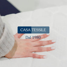 Carica l'immagine nel visualizzatore di Gallery, CASA TESSILE Coprimaterasso Sanity Spugna Matrimoniale, cm 180x200+25, Antiacaro, Proteggi Materasso Elastico con Angoli
