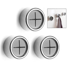 Carica l&#39;immagine nel visualizzatore di Gallery, LHKJ 3 pezzi Adesivo Ganci Portasciugamani,Gancio adesivo per asciugamani in... - Ilgrandebazar