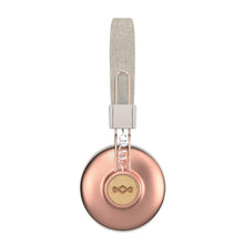 Carica l&#39;immagine nel visualizzatore di Gallery, House of Marley Positive Vibration 2 Cuffie Wireless, Auricolari Over Ear Senza Fili con Bluetooth, Durata Batteria 12 Ore, Diver da 40 mm, Microfono Incorporato, Comandi Integrati, Rame
