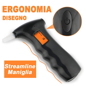 JTENG Etilometro Portatile,Test dell'alcool Portatile Digitale Professionale... - Ilgrandebazar