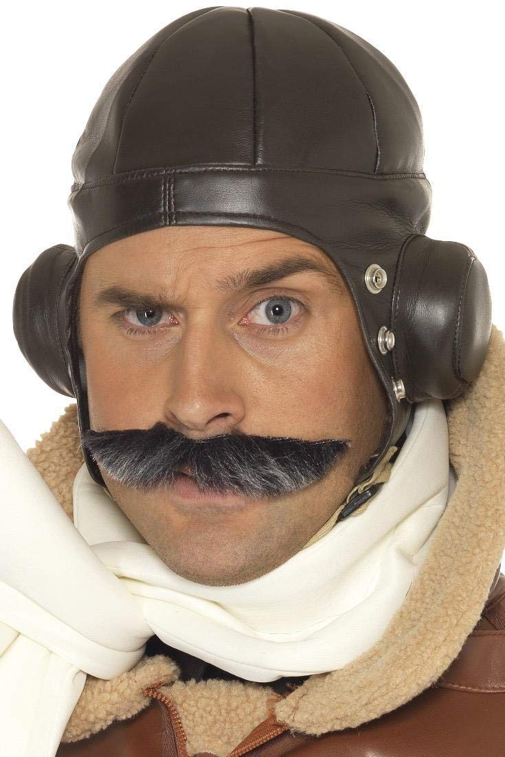 Cappello da aviatore marrone in simil pelle - Ilgrandebazar