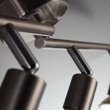 Carica l&#39;immagine nel visualizzatore di Gallery, Faretti LED da soffitto orientabili I plafoniera moderna Nickel - Ilgrandebazar
