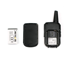 Carica l&#39;immagine nel visualizzatore di Gallery, Retevis RT15 Mini Walkie Talkie 2W 208DCS Squelch Professionali 5 Pezzi, Nero - Ilgrandebazar