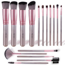 Carica l&#39;immagine nel visualizzatore di Gallery, Pennelli Make Up Professionali, Abody 16 Set di Per 16pc, Rosa - Ilgrandebazar