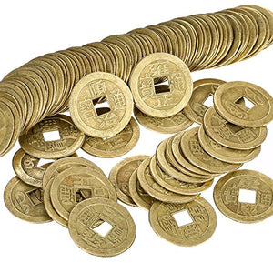 Hestya 1 Pollice Monete Cinese di Fortuna Feng Shui I-Ching Cinese... - Ilgrandebazar
