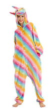 Carica l&#39;immagine nel visualizzatore di Gallery, Adulto e Bambino Unisex Unicorno Tigre Leone Volpe Tutina Animale Cosplay... - Ilgrandebazar