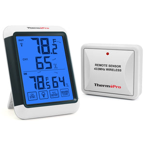 ThermoPro TP65 Termometro Igrometro TP65-temperatura e umidità esterna - Ilgrandebazar