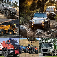 Carica l&#39;immagine nel visualizzatore di Gallery, Faro da Lavoro, LTPAG 7&#39;&#39; 144W 28800lm Faretto - 96 LEDs Flood 7&quot; - Ilgrandebazar