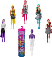 Carica l&#39;immagine nel visualizzatore di Gallery, Barbie Color Reveal -Serie Monocolor, Bambola con 7 Sorprese, Assortimento Casuale, Giocattolo per Bambini 3+ Anni, GTR94 Single