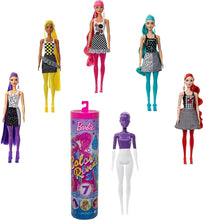 Carica l&#39;immagine nel visualizzatore di Gallery, Barbie Color Reveal -Serie Monocolor, Bambola con 7 Sorprese, Assortimento Casuale, Giocattolo per Bambini 3+ Anni, GTR94 Single