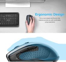 Carica l'immagine nel visualizzatore di Gallery, TECKNET PRO Mouse Senza Fili, 2600DPI, Durata delle batterie di 24 Mesi, 2.4G