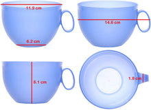 Carica l'immagine nel visualizzatore di Gallery, idea-station Neo Bicchieri plastica 6 Pezzi, 500 ml, Colorati, riutilizzabili, infrangibili, Rigida, Tazze, tazzine, Bambini, Campeggio, Caffe, Te