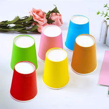 Carica l&#39;immagine nel visualizzatore di Gallery, Bicchieri di carta usa e getta per feste, 255 ml, 9 Ounce, Colour - Ilgrandebazar
