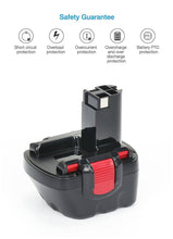 Carica l'immagine nel visualizzatore di Gallery, REEXBON 12V 3.0Ah Ni-MH Batteria Sostitutiva per Bosch Compatibile