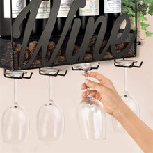 Carica l&#39;immagine nel visualizzatore di Gallery, Tinyuet Scatola per Vino da Parete | Portabottiglie e Vetro | Wine - Ilgrandebazar