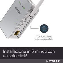 Carica l&#39;immagine nel visualizzatore di Gallery, Netgear EX6150 Ripetitore WiFi Wireless, Copertura per 2-3 1200 Mbps, Bianco