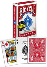 Carica l'immagine nel visualizzatore di Gallery, Bicycle Bicycle-2-Pack Index Rider Back 808 Mazzo Standard Confezione Doppia, Colore Rosso e Blu, Poker 62.8 x 88 mm, 1001781