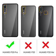 Carica l&#39;immagine nel visualizzatore di Gallery, Coqin 2x Vetro Temperato per Lente Fotocamera di Huawei P20 Pro 2 Pack