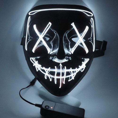 AuLinx Maschera LED Leggero Divertente Maschere Accessori per Costumi di... - Ilgrandebazar