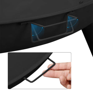 SONGMICS Braciere, Riscaldatore Esterno, Braciere da Giardino con... - Ilgrandebazar