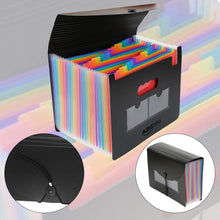 Carica l&#39;immagine nel visualizzatore di Gallery, Cartella Portadocumenti A4 con Coperchio - ABClife 24 Tasche - Ilgrandebazar