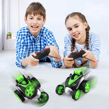 Carica l'immagine nel visualizzatore di Gallery, Baztoy Motociclette Telecomandata, Giocattoli per Bambini 3 4 5 6 7 8 Anni Mini Auto Radiocomandata 360°Rotazione Macchinina Elettrica Regali Ragazzi Ragazze Giochi Interno Esterno Giardino