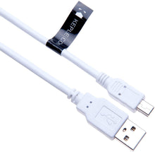 Carica l'immagine nel visualizzatore di Gallery, Cavo mini USB compatibile con Creative Zen Vision, W, Xtra, X-Fi, X-Fi2, X-Fi Style, Zen Style 300, Style 100, Zen MX | Lettore musicale MP3 MP4 0,5 m