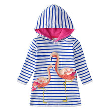 Carica l&#39;immagine nel visualizzatore di Gallery, VIKITA Vestito Ricamo Floreale Manica Lunga Casuale Cotone Bambina L323 5T - Ilgrandebazar