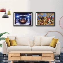 Carica l'immagine nel visualizzatore di Gallery, Puzzle 1000 Pezzi Per Adulti, 「Gatto Spaziale」, Materiali Riciclabili di Alta Qualità e Puzzle con Stampa ad Alta Definizione, Gioco di Famiglia, Team Building, Regalo e Regalo Per Amanti o Amici.