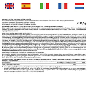 XTRAZE® Caffeina 200mg per Capsula Alto Dosaggio, 100 Capsule Caffeina Supplemento Pura in Polvere Bianca Anidra, Integratore Alimentare senza Additivi non Necessari, Qualità Tedesca