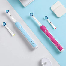 Carica l'immagine nel visualizzatore di Gallery, ITECHNIK Testine di ricambio per Oral B£¬Testine per spazzolino di ricambio Braun Oral B Sensitive£¬Compatibile Ricambi spazzolino elettrico Oral B Pro, Vitality, ecc - Di 16 Pezzi